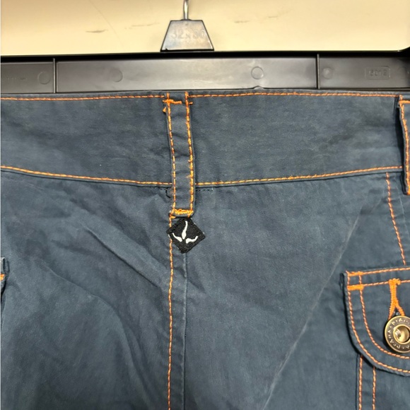 PRANA  Blue Cropped Cargo Pants Athleisure - Picture 6 of 10